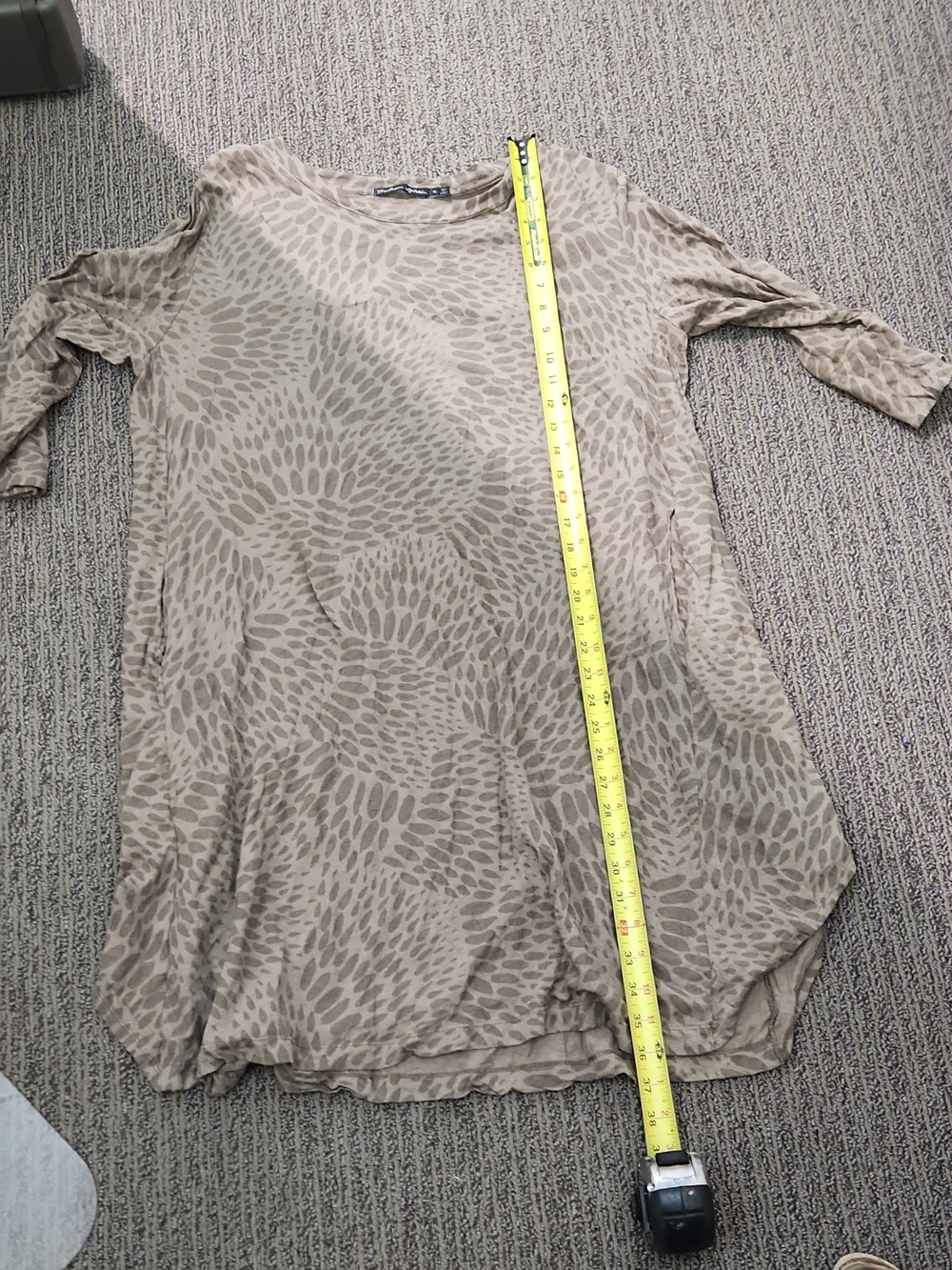Gudrun Sjoden Cotton Linen Blend Tunic Dress Size XL - Picture 13 of 16